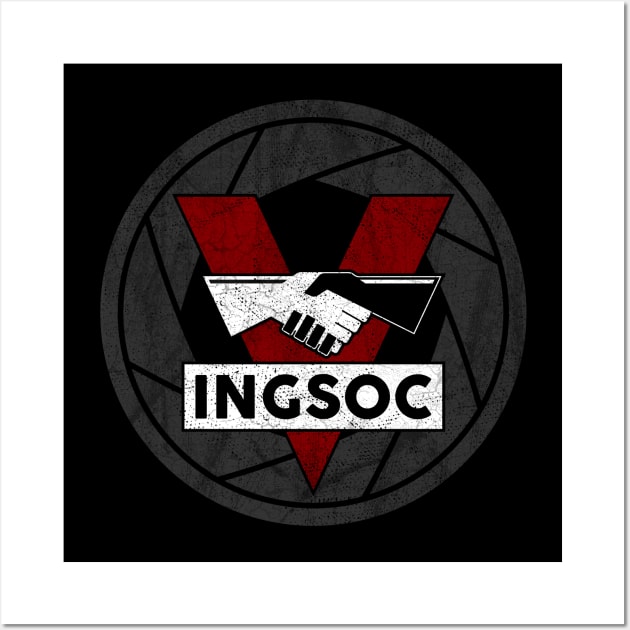 INGSOC Wall Art by Aries Custom Graphics